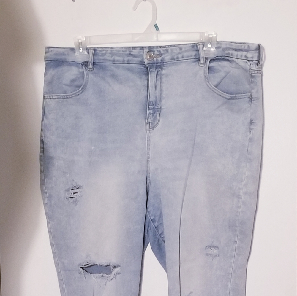 Distressed American Eagle Jeans